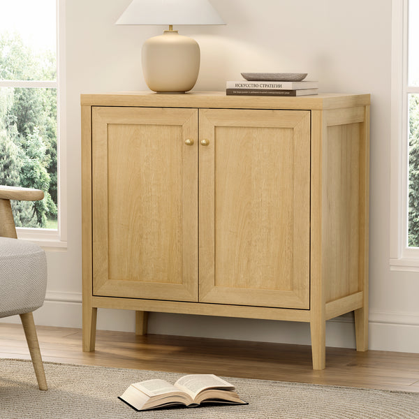 Farmhouse Sideboard Buffet with Adjustable Shelves Accent Cabinet Kitchen Coffee Bar Console for Living Dining Room